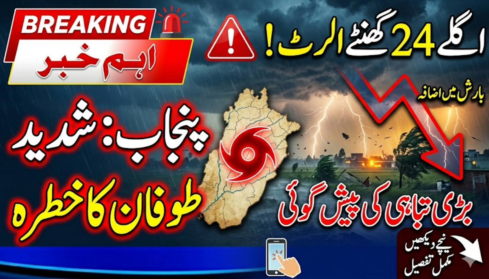 Urgent Weather Alert Punjab