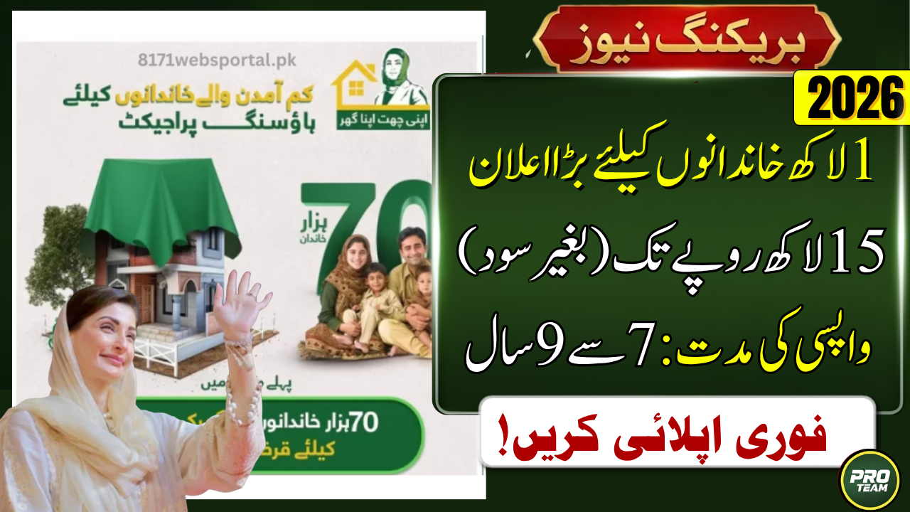 Apni Chhat Apna Ghar Scheme