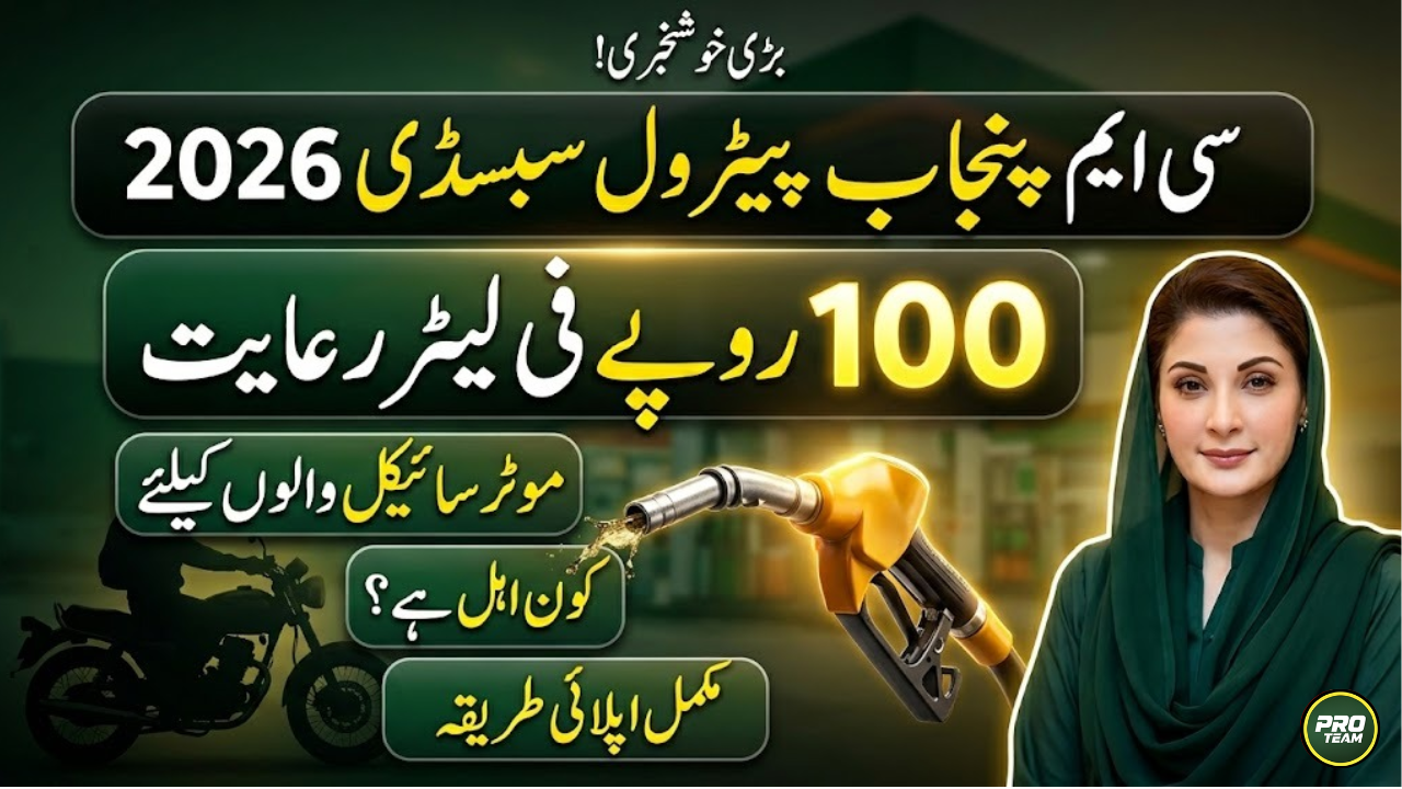 CM Punjab Petrol Subsidy